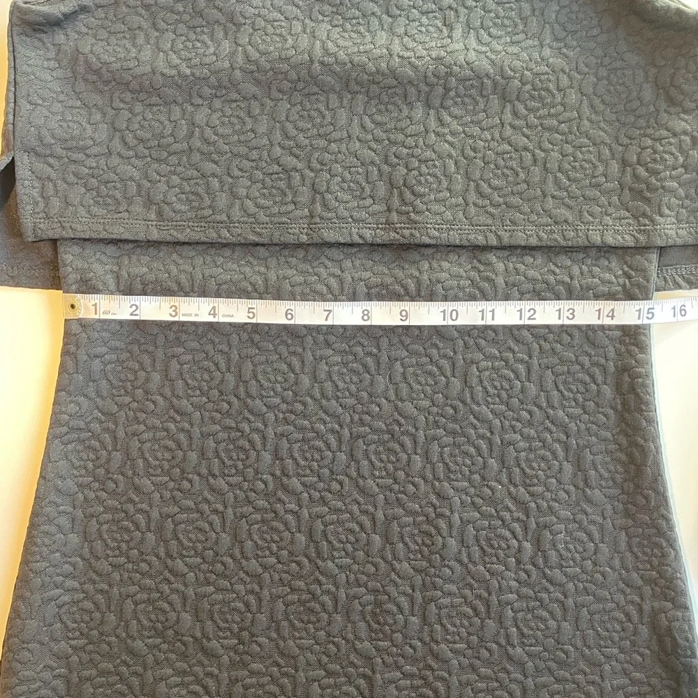 Bellfield Scilla Jacquard Textured Black Layered Dress - Picture 9 of 13